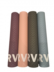 YOGA MAT 6MM TPE DOBLE COLOR